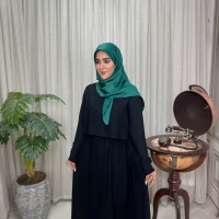 عبا زنانه کد B کرپ لاکچری ساره