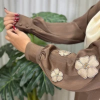 عبا زنانه مجلسی کریشه لاینی نغمه