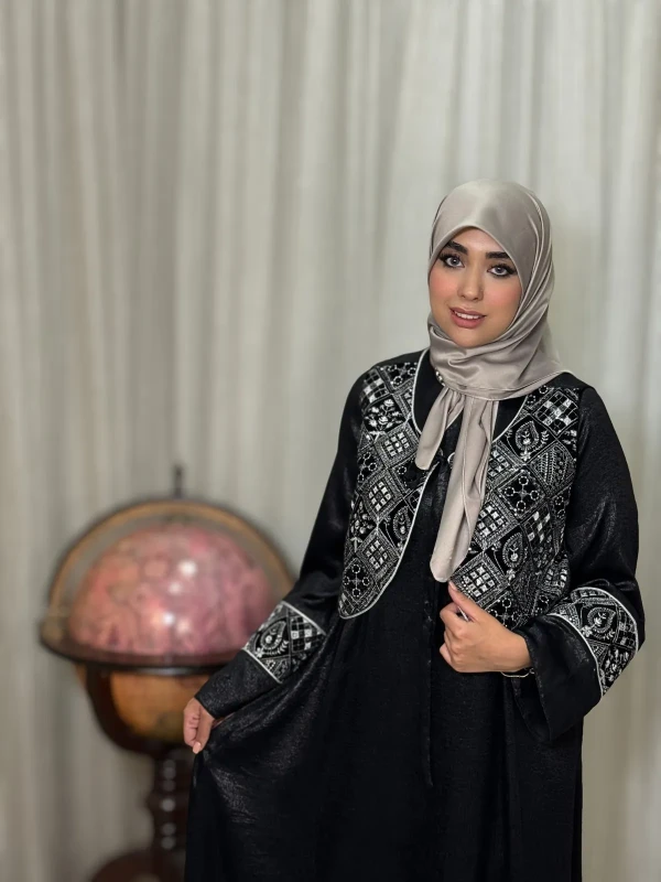 عبا زنانه مجلسی پتینه بهارناز