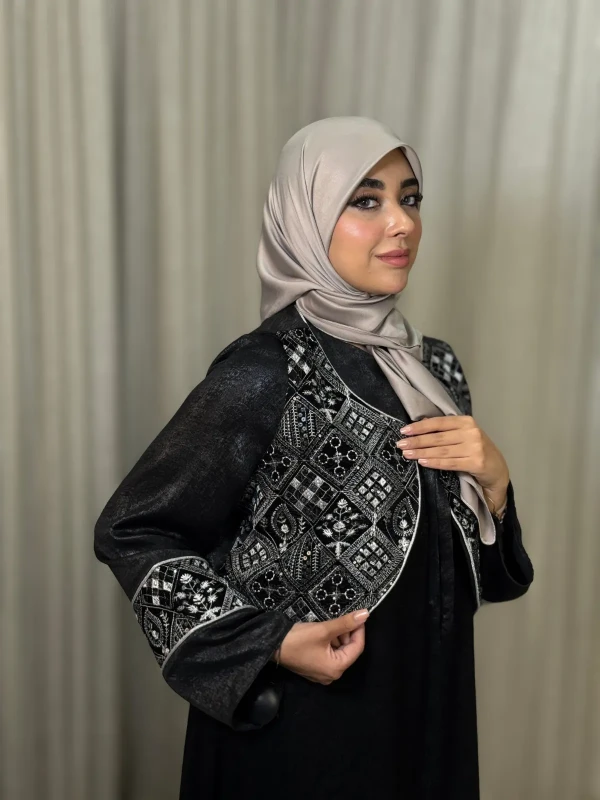 عبا زنانه مجلسی پتینه بهارناز