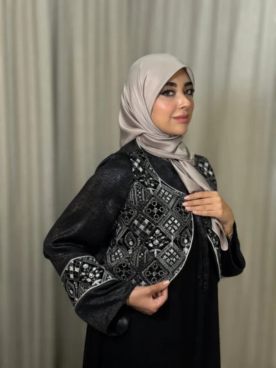 عبا زنانه مجلسی پتینه بهارناز