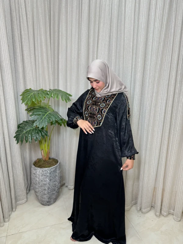 عبا زنانه مجلسی پتینه پریسان