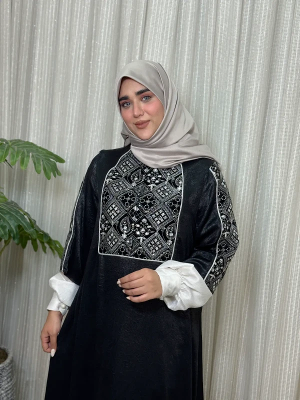 عبا زنانه مجلسی پتینه پریسان