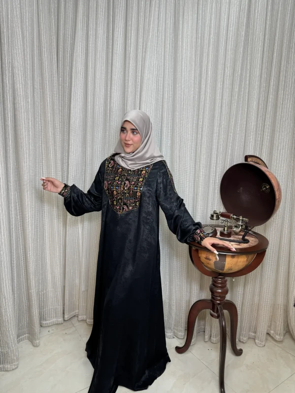 عبا زنانه مجلسی پتینه پریسان