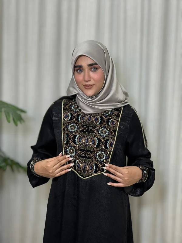 عبا زنانه مجلسی پتینه پریسان
