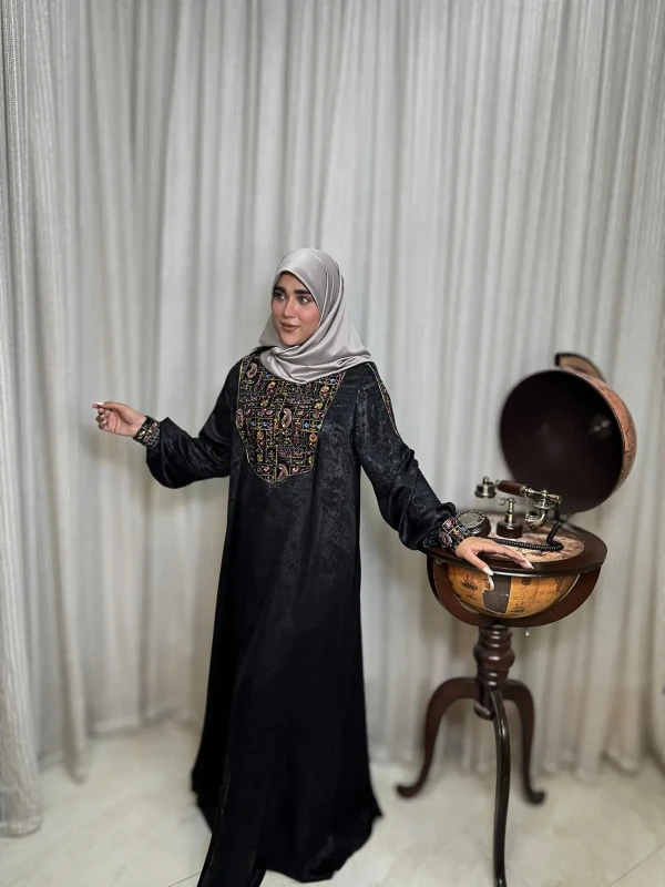 عبا زنانه مجلسی پتینه پریسان