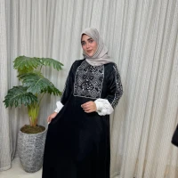عبا زنانه مجلسی پتینه پریسان