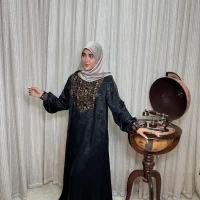 عبا زنانه مجلسی پتینه پریسان
