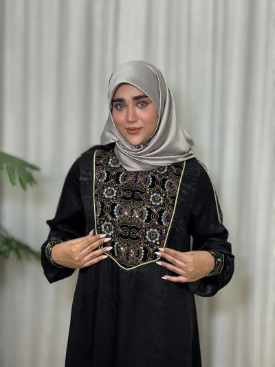 عبا زنانه مجلسی پتینه پریسان