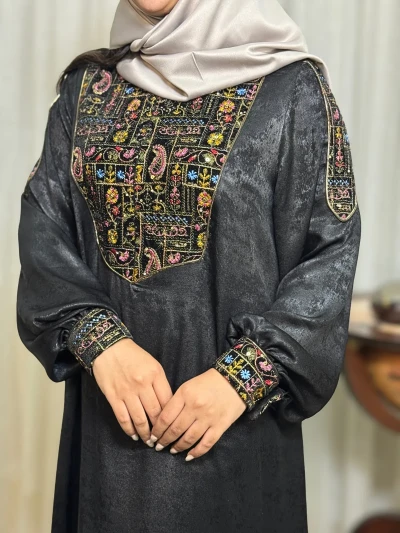 عبا زنانه مجلسی پتینه پریسان