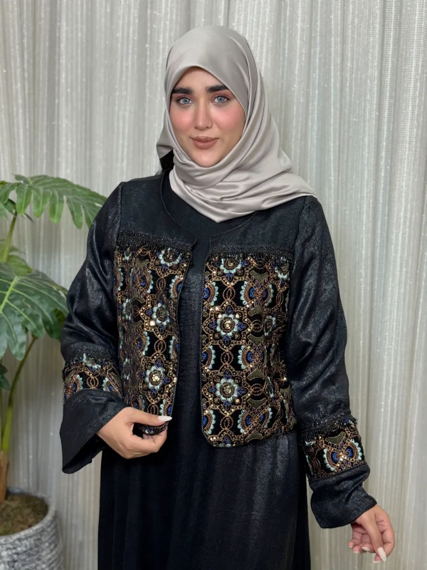 عبا زنانه مجلسی پتینه آیه