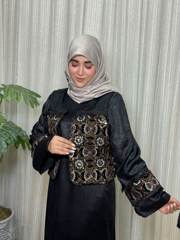 عبا زنانه مجلسی پتینه آیه