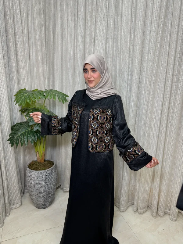 عبا زنانه مجلسی پتینه آیه