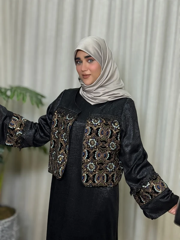 عبا زنانه مجلسی پتینه آیه