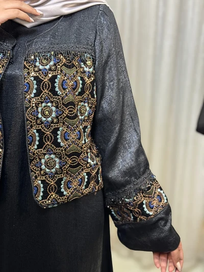 عبا زنانه مجلسی پتینه آیه