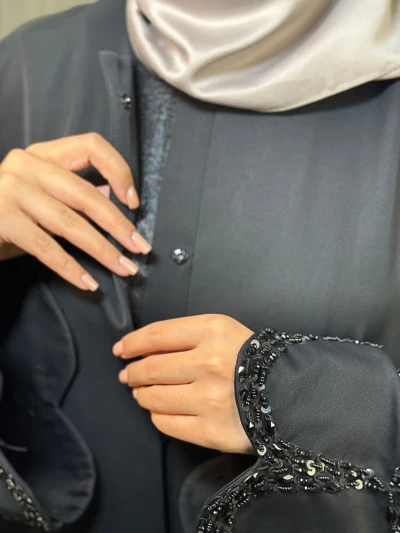 عبا زنانه مجلسی کن کن ندا پریسا