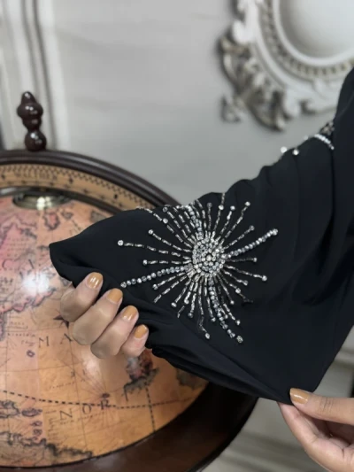 عبا زنانه مجلسی سوپر الیزه نورتاب