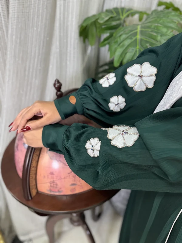 عبا زنانه مجلسی کریشه لاینی نغمه