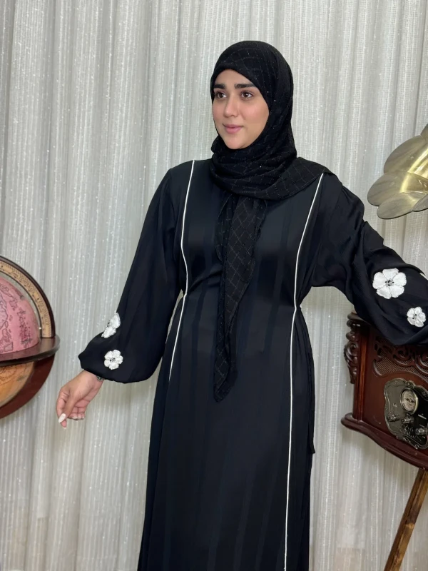 عبا زنانه مجلسی کریشه لاینی نغمه