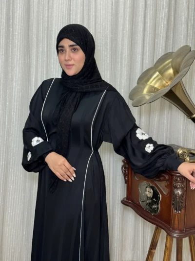 عبا زنانه مجلسی کریشه لاینی نغمه