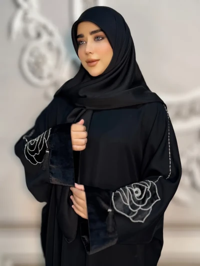 عبا زنانه مجلسی کن کن ندا آلاله