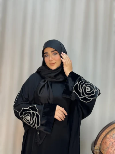 عبا زنانه مجلسی کن کن ندا آلاله