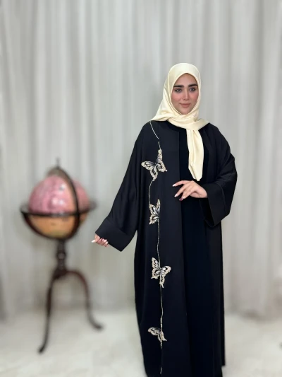 عبا زنانه مجلسی کریشه پرستش