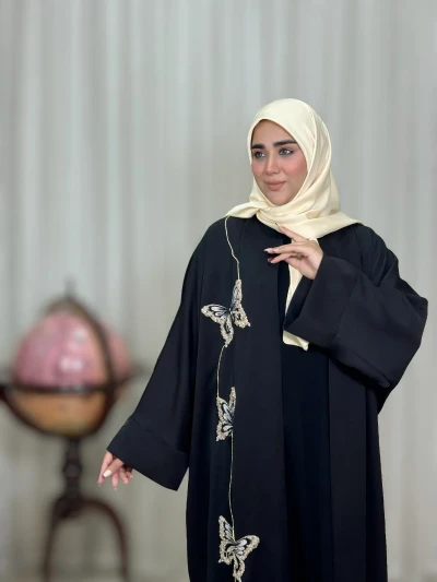 عبا زنانه مجلسی کریشه پرستش
