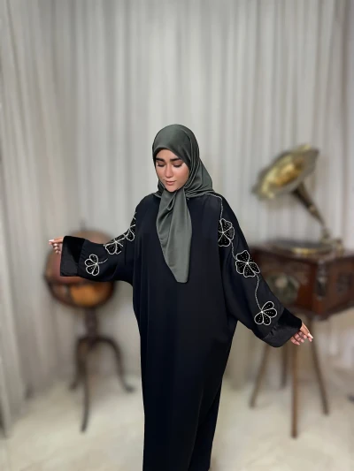 عبا زنانه مجلسی کن کن ندا شیده