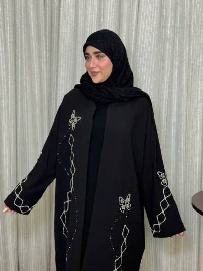 عبا زنانه مجلسی مرویجت وارداتی ملکا