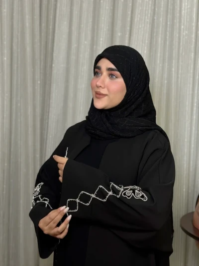 عبا زنانه مجلسی مرویجت وارداتی ملکا