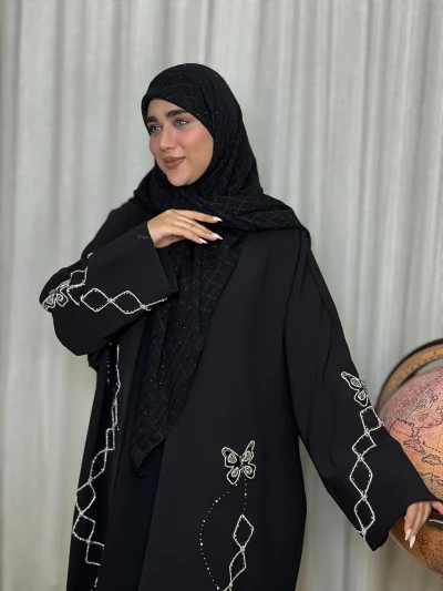 عبا زنانه مجلسی مرویجت وارداتی ملکا