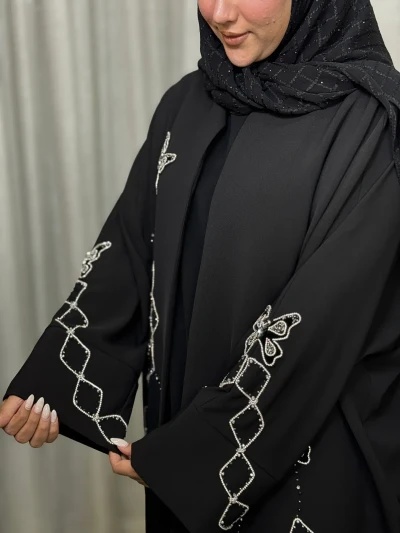 عبا زنانه مجلسی مرویجت وارداتی ملکا