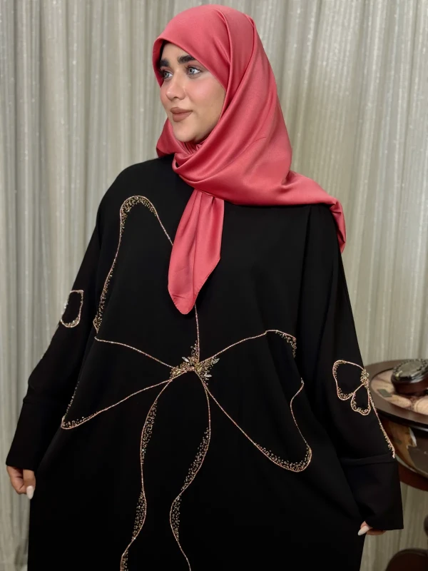 عبا زنانه مجلسی مرویجت وارداتی الماس