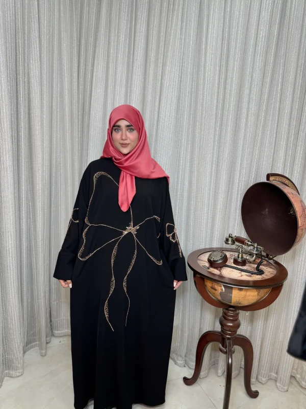 عبا زنانه مجلسی مرویجت وارداتی الماس