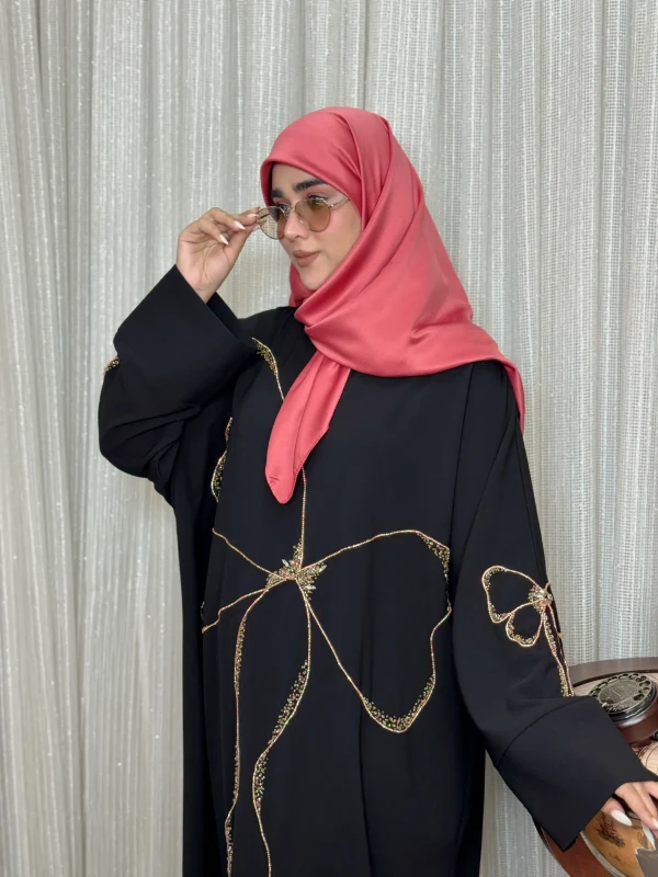 عبا زنانه مجلسی مرویجت وارداتی الماس
