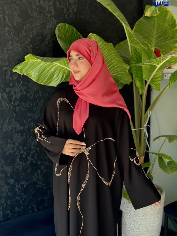عبا زنانه مجلسی مرویجت وارداتی الماس