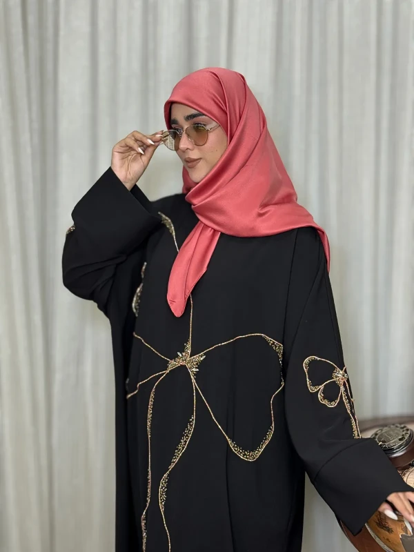 عبا زنانه مجلسی مرویجت وارداتی الماس