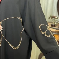 عبا زنانه مجلسی مرویجت وارداتی الماس