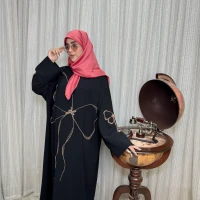 عبا زنانه مجلسی مرویجت وارداتی الماس