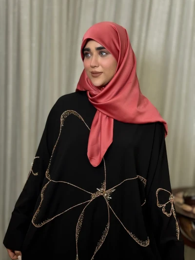 عبا زنانه مجلسی مرویجت وارداتی الماس