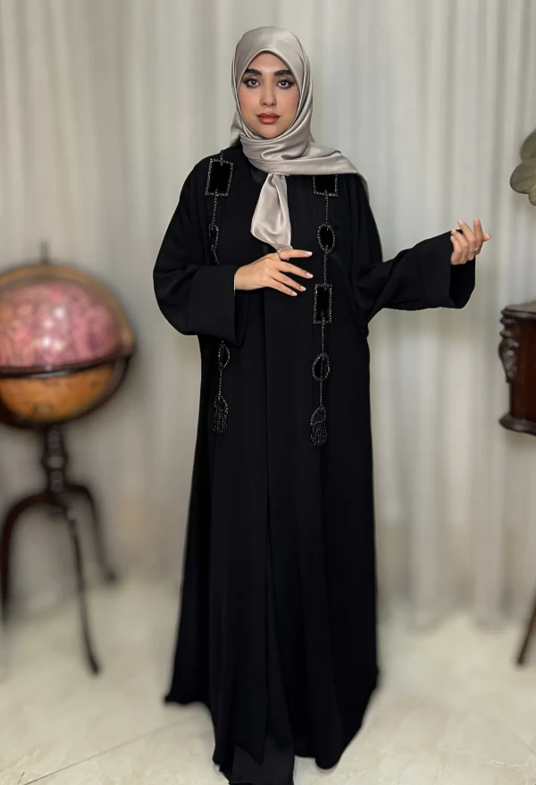 عبا زنانه مجلسی مرویجت وارداتی مهرزاد