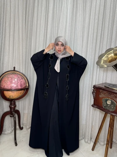 عبا زنانه مجلسی مرویجت وارداتی مهرزاد