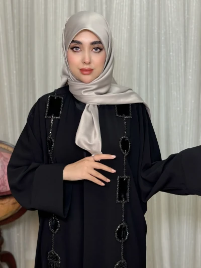 عبا زنانه مجلسی مرویجت وارداتی مهرزاد