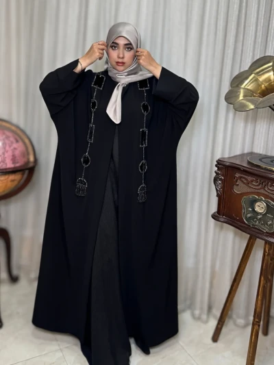 عبا زنانه مجلسی مرویجت وارداتی مهرزاد