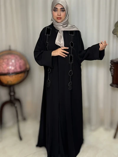عبا زنانه مجلسی مرویجت وارداتی مهرزاد