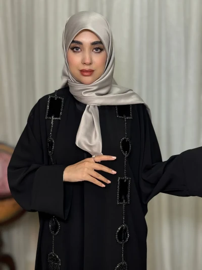 عبا زنانه مجلسی مرویجت وارداتی مهرزاد