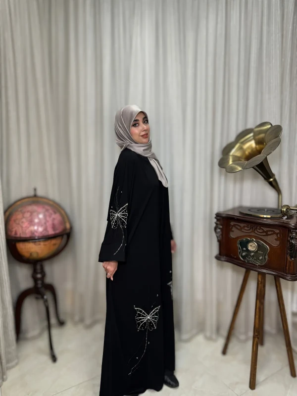عبا زنانه مجلسی مرویجت وارداتی پریا
