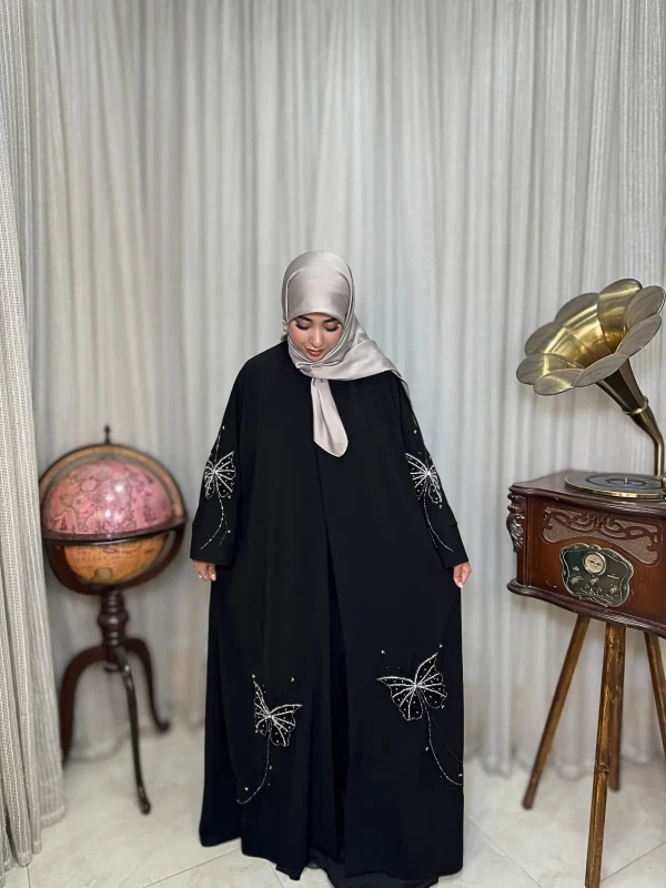 عبا زنانه مجلسی مرویجت وارداتی پریا
