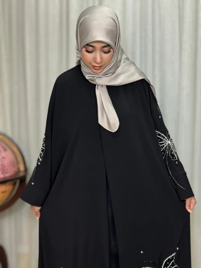 عبا زنانه مجلسی مرویجت وارداتی پریا